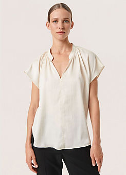 Ioana Short Sleeve Casual Fit Blouse by Soaked in Luxury