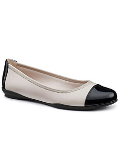 Ivy Nude & Black Women’s Casual Shoes by Hotter