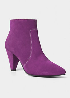 I’m Obsessed Suede Bootees by Joe Browns