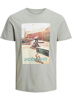 Jack & Jones Graphic Print Crew Neck T-Shirt