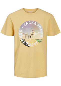 Jack & Jones Graphic Print Crew Neck T-Shirt
