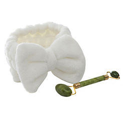 Jade Dual Ended Roller & Plush Headband Set by Danielle Creations