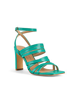 Jade Green Strappy Heeled Sandals by Kaleidoscope