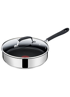 Jamie Oliver Quick & Easy Stainless Steel 25cm Saute Pan by Tefal