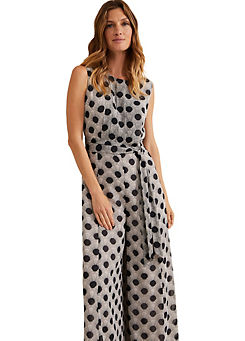 Janine Print Jumpsuit by Phase Eight