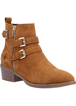 Jenna Buckle Ankle Boots by Hush Puppies