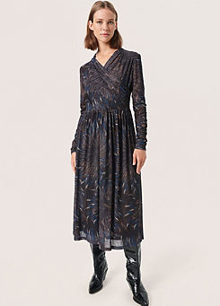 Jeremina Long Sleeve Midi Dress by Soaked in Luxury