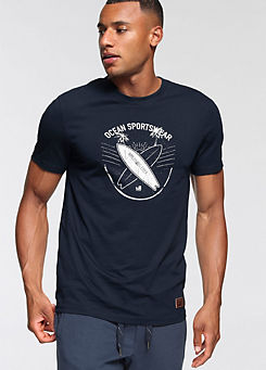 Jersey Logo Printed T-Shirt by OCEAN Sportswear