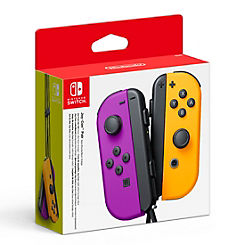 Joy-Con Pair by Nintendo - Neon Purple/Orange