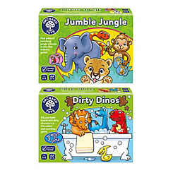Jumble Jungle/ Dirty Dinos Games