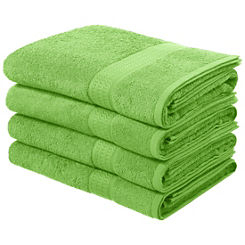 Juna Pack of 4 Bath Towels by My Home