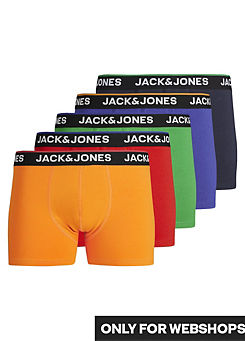 Junior Pack of 5 Boxer Shorts by Jack & Jones