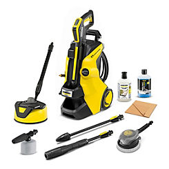 K5 Power Control Pressure Washer with Trolley & T5 Patio Cleaner by Karcher