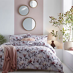 Kaleidoscope Magnolia Plum Pair of Pillowcases