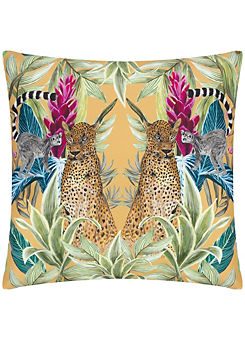 Kali Leopard 43cm Outdoor Cushion by Riva