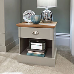 Kendal 1 Drawer Bedside Cabinet by GFW