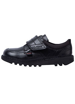 Kick Scuff Lo Leather Infants Shoes by Kickers