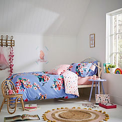 Kids Bakewell Floral Duvet Cover Set by Joules