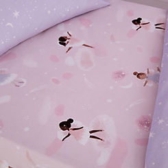 Kids Dancing Fairies Fitted Sheet by Catherine Lansfield