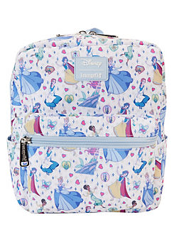 Kids Disney Princess Manga Style AOP Nylon Mini Backpack by Loungefly