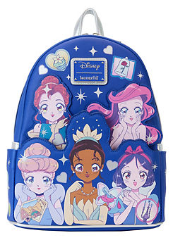 Kids Disney Princess Manga Style Mini Backpack by Loungefly