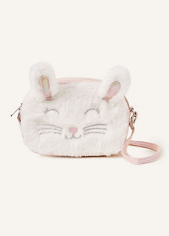 Kids Fluffy Bunny Bag by Accessorize