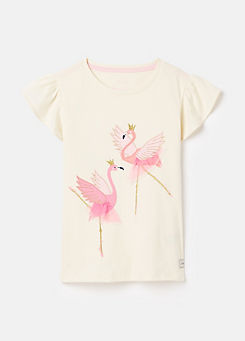 Kids Frill Astra T-shirt by Joules