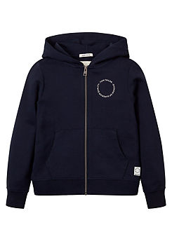 Kids Hooded Sweat Jacket by Tom Tailor