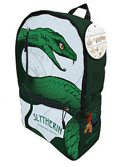 Kids Intricate Houses Slytherin Backpack by Harry Potter