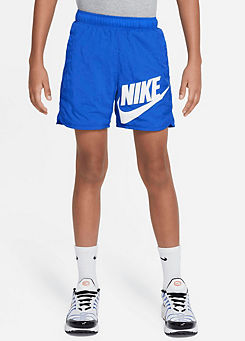 Kids Logo Print Shorts by Nike