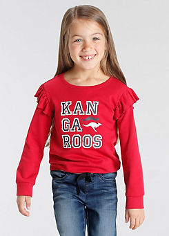 Kids Long Sleeve Round Neck Sweatshirt by KangaROOS