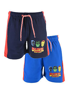 Kids Pack of 2 Marvel Shorts by Suncity