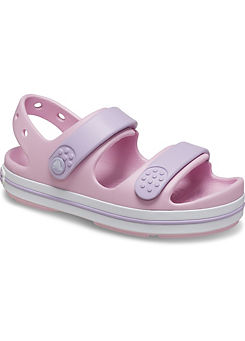 Kids Pink Crocband Play Sandals by Crocs