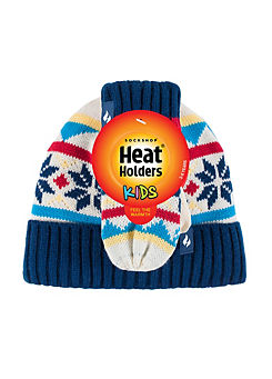 Kids Pixie Hat & Mittens  by Heat Holders