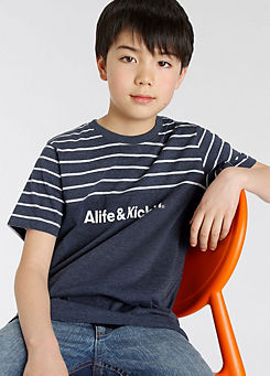 Kids Stripe T-Shirt by Alife & Kickin