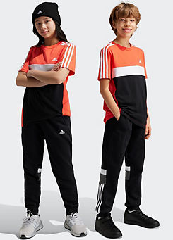 Kids Tiberio 3-Stripes Colourblock Joggers by adidas Sportswear