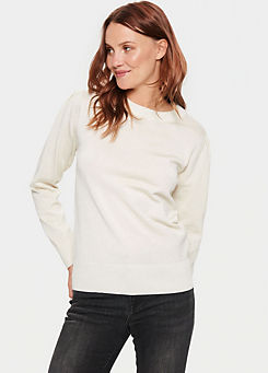 Kila Long Sleeve Shimmer Pullover by Saint Tropez