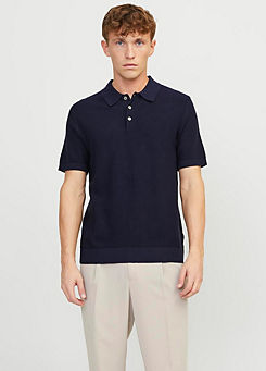 Knitted Polo Shirt by Jack & Jones