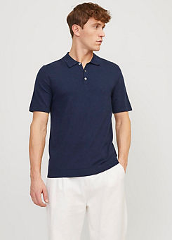 Knitted Polo Shirt by Jack & Jones