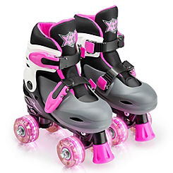 LED Quad Skates - Pink by Xootz