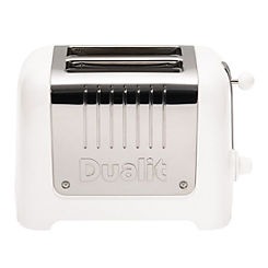 LITE 2 Slice Toaster 26203 - Gloss White by Dualit