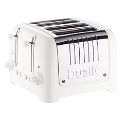 LITE 4 Slice Toaster 46203 - Gloss White by Dualit
