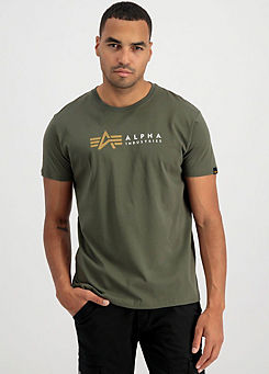 Label Print T-Shirt by Alpha Industries