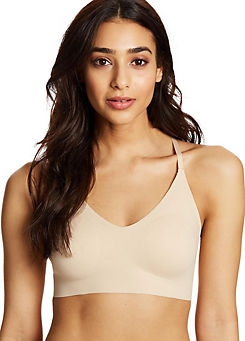 Lace Pure Comfort V-Neck Pullover Non-Wired Full Cup Bra by Maidenform