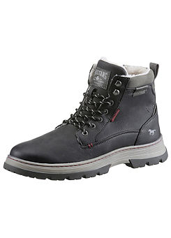 Lace-Up Padded Boots by Mustang