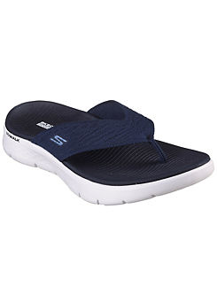 Ladies Blue Go Walk Flex Splendor Sandals by Skechers