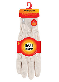 Ladies Cable Gloves - Willow by Heat Holders