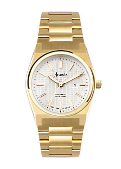 Ladies Origin Automatic Gold Stainless Steel Bracelet 34mm Watch by Accurist