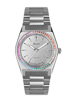 Ladies Origin Silver Stainless Steel Bracelet Analogue 34mm Watch by Accurist