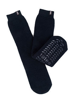 Ladies Recycled Navy 3.0 Tog Thermal Original Slipper Socks by Totes